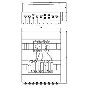 Vers.14P Cadre de champ à 3 cordes pour équipement électrique - Product Image 1