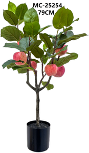 Longstar 61cm Künstlicher Birnbaum im Topf Künstliche Frucht-Bonsai-Pflanze für Heim-Tischdekoration für Garten Außen- und Innenbereich - Product Image 5