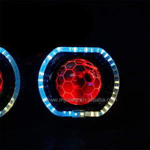 Pour MAZDA BT50 Phare personnalisé BT-50 Phare avant Angel Eye avec <span class=keywords><strong>clignotant</strong></span> séquentiel/RGBW Turbine - Product Image 4