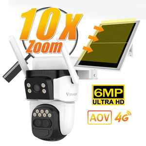 VStarcam BG621TR 10x fotocamera Zoom Sim Card 4G AOV basso consumo 6MP macchina fotografica esterna fotocamera ad energia solare PT movimento umano - Product Image 1