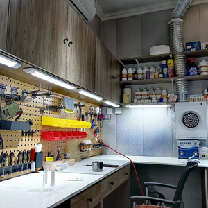 Trong Kho 1.2Mm Thép Không Gỉ Pegboard Lâu Dài Màu Xanh Kim Loại Công Cụ Lưu Trữ Giá Cho Tự Làm Nhà Để Xe Tùy Chỉnh Thủ Công Khu Vực - Product Image 6