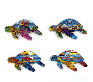 Mini Tortuga Decorativa de Resina, Adorno para Decoración del Hogar, Habitación y Recuerdo de Maldivas - Product Image 4