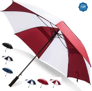 Parapluie de golf promotionnel de 62/68 pouces Parasol printemps annoncé affaires coupe-vent 8 côtes solides Parapluie de golf pour hommes femmes - Product Image 3