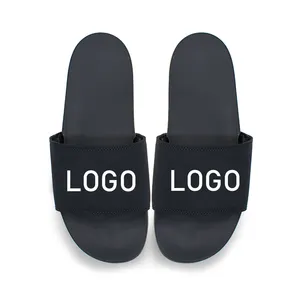 低起订量工厂价格大尺寸定制标志设计 OEM 供应商男士女士儿童凉鞋拖鞋拖鞋