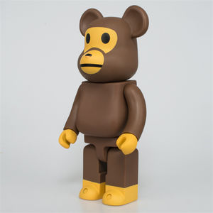Figuras de Juguete Bearbrick de 28 cm, 400%, Bapes Kaw, Adornos para Decoración del Hogar - Product Image 3