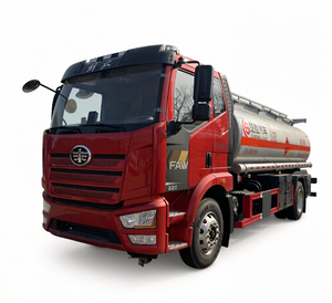Camion-citerne à simple pont FAW J6F de Chine (15 m³ en acier au carbone/inox/aluminium Euro 6) |   Modèle d'exportation 150-250 ch, capacité de charge 10100 kg - Product Image 1