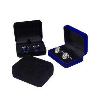 <span class=keywords><strong>Estuche</strong></span> de joyería con forro de terciopelo Premium rectangular de lujo <span class=keywords><strong>para</strong></span> <span class=keywords><strong>hombre</strong></span>, regalo de negocios <span class=keywords><strong>para</strong></span> gemelos y pendientes - Product Image 5