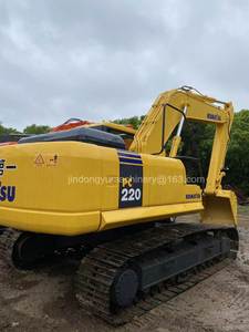 Excavadora Komatsu PC220 de Segunda Mano, Multifuncional, 22 Toneladas, Máquina de Alta Calidad, en Oferta - Product Image 3