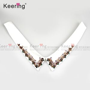 Colletto Staccabile con Strass WNLD-019 <span class=keywords><strong>di</strong></span> Alta Qualità per <span class=keywords><strong>Camicia</strong></span> e Abito, Design alla Moda - Product Image 2