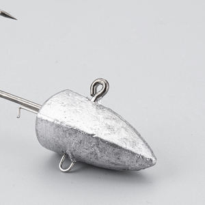 Anzuelo de Pesca con Cabeza de Plomo de <span class=keywords><strong>Tres</strong></span> Lados DORISEA con Acero con Alto Contenido de Carbono, Tamaños de 3.5g-28g para Lubina, Calamar y Más - Product Image 2