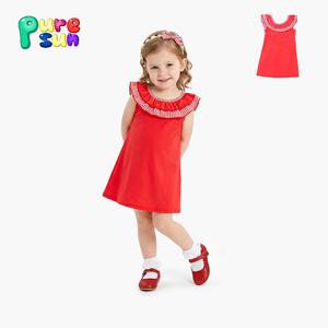 فساتين أطفال صيفية من القطن العضوي 100% من بوتيك بيورسن، ملابس أطفال مخصصة - Product Image 1