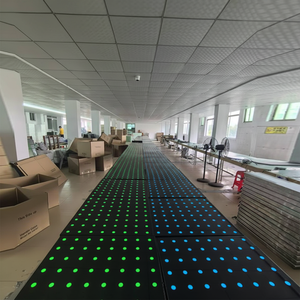 Fibre de verre fiable 6 6px Snowflake Bar Bright 36 Pixel Clear Box Starry Night Led Dance Floor Magnetic - Product Image 1