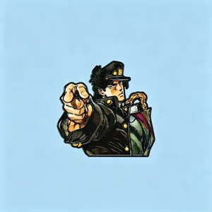 Pin de esmalte de hierro de JoJo's Bizarre Adventure: Jotaro Kujo, Giorno Giovanna, Dio, <span class=keywords><strong>Kira</strong></span> Yoshikage. Broche, insignia y decoración para mochila y solapa. - Product Image 1