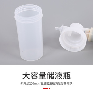 Dispositif d'aspiration manuel Weiyang en PVC pour usage domestique, adapté aux personnes âgées et aux enfants, pour l'élimination des mucosités par pression négative. - Product Image 4