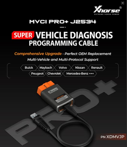 Xhorse vvdi xdmvjpgl mvci <span class=keywords><strong>Pro</strong></span> + j2534 siêu xe chẩn đoán lập trình cáp cho GM PSA Renault Nissan Volvo Benz vv - Product Image 2