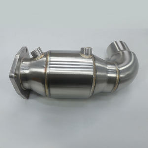 <span class=keywords><strong>Tube</strong></span> d'<span class=keywords><strong>échappement</strong></span> SS304 poli pour Porsche 911 991.1 Turbo 3.8T - Product Image 5