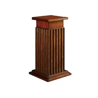 Poteau d'escalier romain en bois massif de luxe royal, pilier décoratif pour escalier, balustre imperméable, nouveau design