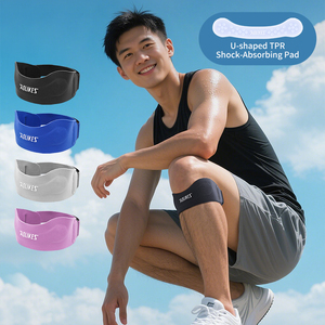Aolikes Banda Rotuliana Deportiva, Protector <span class=keywords><strong>de</strong></span> Rodilla para Hombres, Protección <span class=keywords><strong>de</strong></span> <span class=keywords><strong>Menisco</strong></span> para Articulaciones Lesionadas, <span class=keywords><strong>Rodillera</strong></span> Amigable con la Piel para Correr y Ciclismo 7922 - Product Image 1