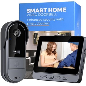 Timbre de Puerta Inteligente Inalámbrico con WiFi Android M15S, Pantalla OLED, Resistente al Agua IP65, Visión Nocturna HD, Gran Angular, Batería de Larga Duración - Product Image 3