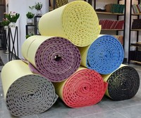 Rouleaux de mousse design moderne pour caisse à oeufs isolation acoustique haute densité pour hôtel/appartement KTV et salle de radio