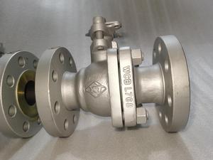 2 ''300LB API 6D หล่อเหล็ก WCB RF การเชื่อมต่อฮาร์ดซีลบอลวาล์ว - Product Image 3