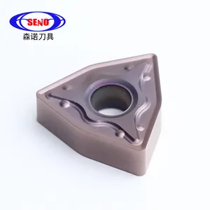 CNC torna araçları Wnmg işleme paslanmaz çelik Tungsten karbür insert WNMG080408