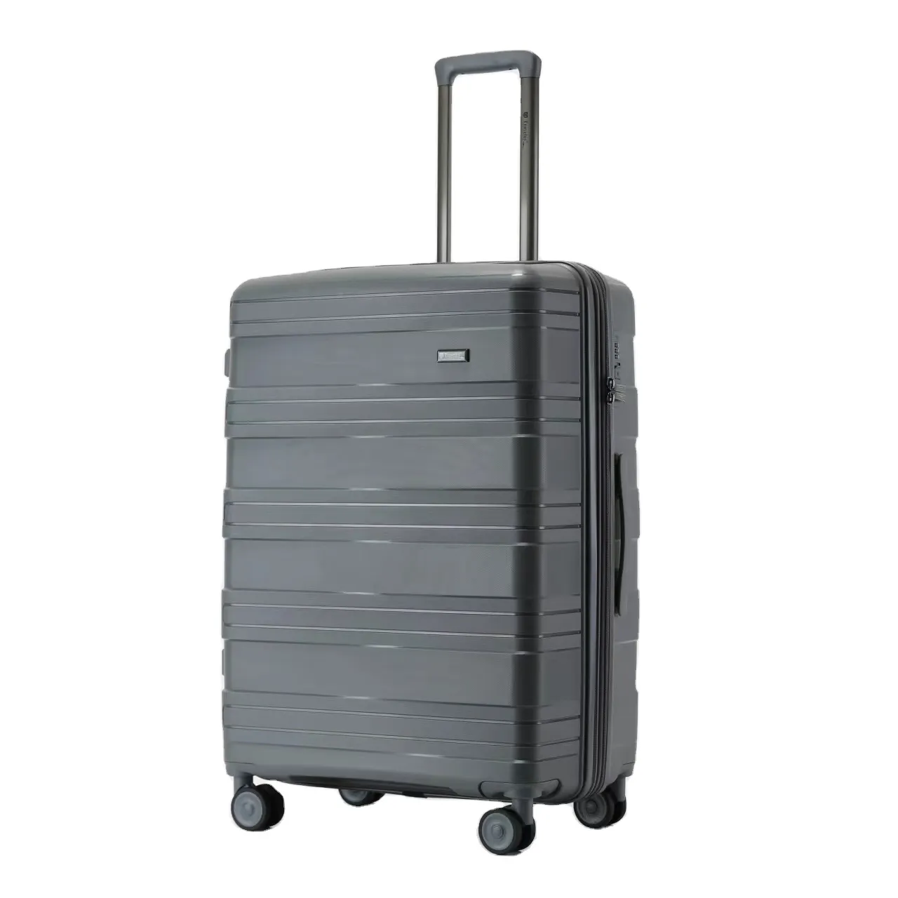 사용자 정의 수하물 세트 스트라이프 여행 가방 손 4 바퀴 트롤리 가방 가방