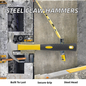 Martillos de Cabeza Dividida de Acero Aleado Más Vendidos, Mango Cromado, Martillo de Forja para Mecánico, Acabado Cromado OEM, Mango de Fibra - Product Image 2