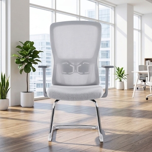 Chaise de bureau ergonomique Ekintop de haute qualité avec support lombaire en tissu, design moderne, pour tâches standard, échantillon gratuit disponible - Product Image 1