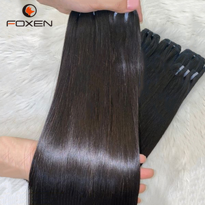 Bán buôn các nhà cung cấp từ Ấn Độ mẫu miễn phí 100% Ấn Độ đôi rút ra duy nhất một nhà tài trợ nguyên liệu Trinh Nữ lớp biểu bì phù hợp tóc bó - Product Image 5