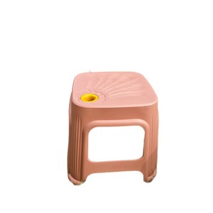 Plastic Shell Stool Thickened <b>Stackable</b> Small Stool For Home Indoor Outdoor Use Modern Design Square Stool - Product Image 5