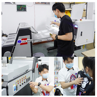 Chine Usine 60cm Largeur I3200 2/4 Têtes Imprimante DTF avec Machine à secouer la poudre