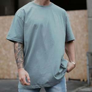 Personnalisé en gros 180Gsm 100% coton unisexe vierge t-shirt pour hommes impression de logo personnalisé t-shirts pour hommes - Product Image 5