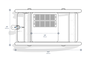 Conjunto de Cabaña Flotante Inflable Premium, Equipo de Recreo Estable para Ríos y Lagos - Product Image 6