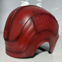 Großhandel Rote Wächter-Maske aus Kunstharz, Deluxe Tragbarer Vollkopf-Superhelden-Cosplay-Helm für Fans, Sammleredition