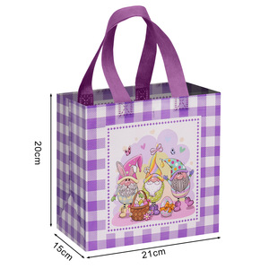 Bolsa de Regalo de Fiesta de Cumpleaños con Dibujos Animados para Niños, Bolsa de Recuerdos Personalizada al por Mayor, Bolsa de Compras Impermeable de Tela No Tejida - Product Image 5