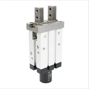 Pneumatic finger cylinder parallel clamp Wide finger cylinder Air gripper MHZ2-10D MH2Z-16D MHL2 series connection block