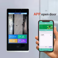 Soporte SDK API Android Tablet Control de acceso al aire libre APP Wifi Reconocimiento facial Intercomunicador