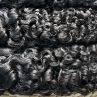 Extensions de cheveux humains bouclés birmans de qualité supérieure, grade 12A, fournisseur vietnamien