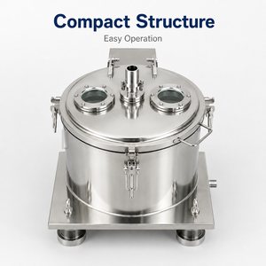<span class=keywords><strong>Centrifugeuse</strong></span> <span class=keywords><strong>à</strong></span> décharge par le haut PPTD, <span class=keywords><strong>centrifugeuse</strong></span> <span class=keywords><strong>à</strong></span> plateau plat pour la filtration et la déshydratation des cristaux - Product Image 4