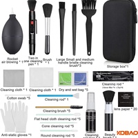 Kit de nettoyage d'appareil photo en plastique Kdbao pour DSLR, CCD, objectifs et capteurs, outils pour ordinateurs et téléphones mobiles