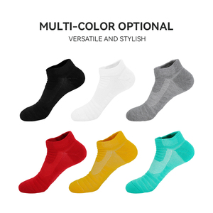 LINGTU Chaussettes de cyclisme pour la course à pied Chaussettes athlétiques à séchage rapide respirantes Chaussettes de sport pour hommes Chaussettes de course à la cheville Chaussettes Meias Ciclismo - Product Image 4