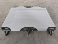 Leichtes Tragbares Outdoor-Camping-Kleintierbett - Langlebiges Oxford-Material Abnehmbarer Waschbarer Bezug Erhöhtes Design Modern