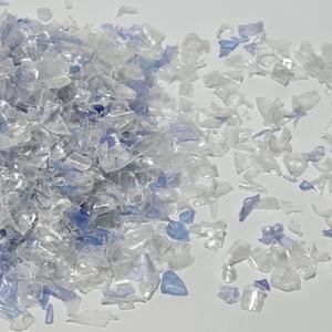 3A Transparente/Blau-Weiße/Grün-weiße rPET-Flocken/Recycelte <span class=keywords><strong>PET</strong></span>-Flocken in Polyesterfaser - Product Image 2