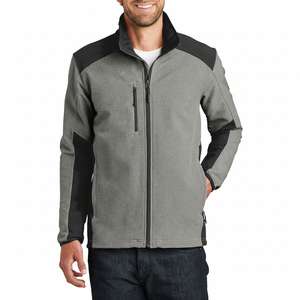 Veste Softshell polyvalente pour homme, résistante au vent, imperméable, protection contre la pluie légère, confort décontracté, veste Softshell - Product Image 1