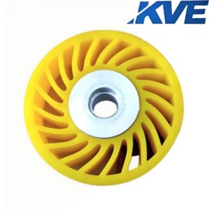 Tùy chỉnh đa-dây Máy cắt TPU hướng dẫn Bánh xe PU Polyurethane bánh xe cao su cho dây bánh xe Rope Saw máy - Product Image 6