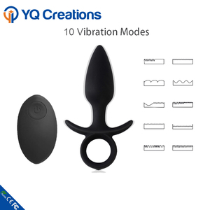 Pieno di Silicone A Distanza di Controllo elettrico anale spina vibratore anale Giocattoli Del Sesso per adulti - Product Image 6