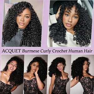 Extensiones <span class=keywords><strong>de</strong></span> <span class=keywords><strong>Cabello</strong></span> Humano Rizado Birmano <span class=keywords><strong>para</strong></span> <span class=keywords><strong>Trenzas</strong></span> <span class=keywords><strong>de</strong></span> Ganchillo, <span class=keywords><strong>Cabello</strong></span> Remy Pre-Separado Sin Trama, <span class=keywords><strong>Paquetes</strong></span> <span class=keywords><strong>de</strong></span> <span class=keywords><strong>Cabello</strong></span> <span class=keywords><strong>de</strong></span> Bucle <span class=keywords><strong>para</strong></span> Trenzar - Product Image 6