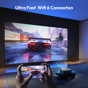 Vevshao Chất Lượng Cao 1080P Chiếu A25 Nâng Cấp Xách Tay 3D Chiếu 4K Android Rạp Hát Tại Nhà Máy Chiếu Với Điều Khiển - Product Image 3