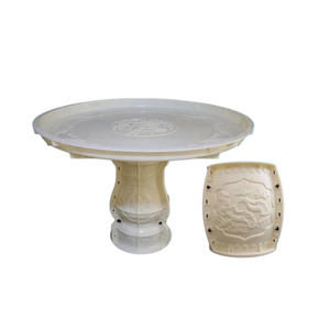 Stampi per Tavoli in Cemento Effetto Marmo Intagliato per Cortili e Spazi Esterni - Product Image 2